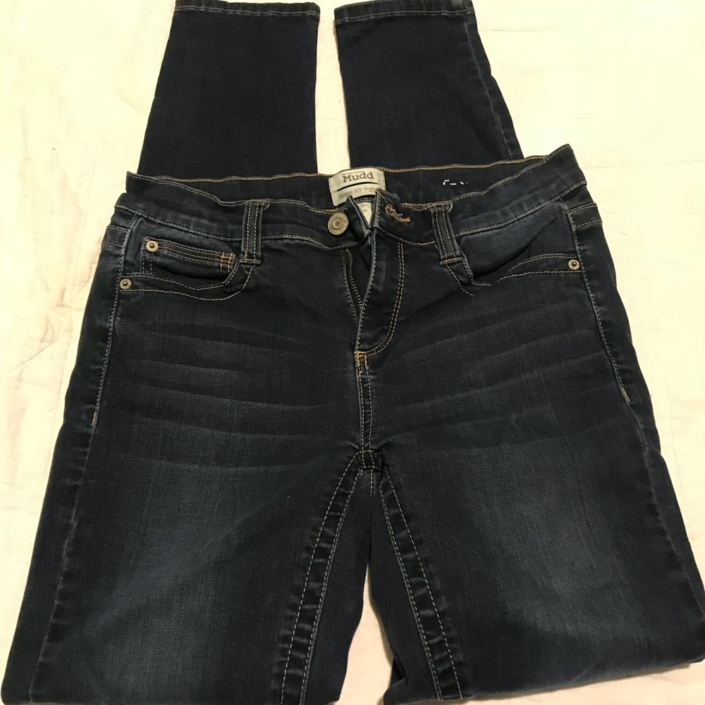 Mudd Skinny Jeans darkwash size 7 juniors